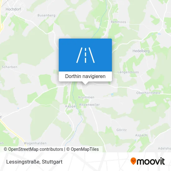 Lessingstraße Karte