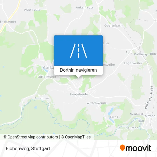 Eichenweg Karte