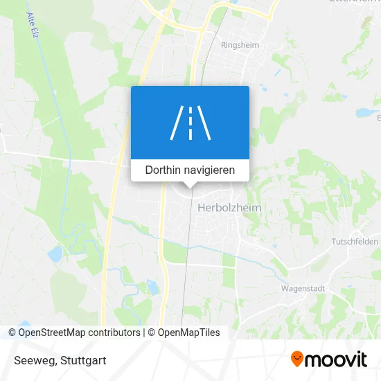Seeweg Karte