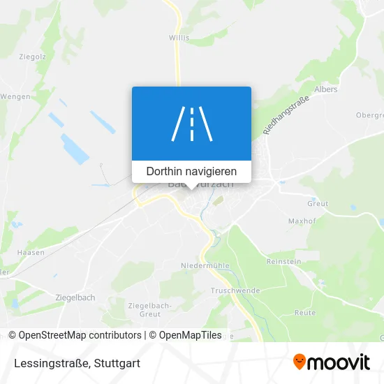 Lessingstraße Karte