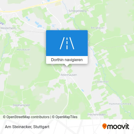 Am Steinacker Karte