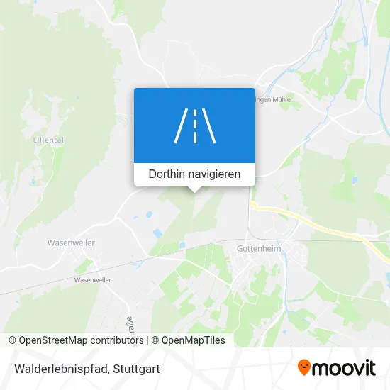 Walderlebnispfad Karte