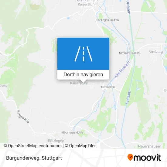 Burgunderweg Karte