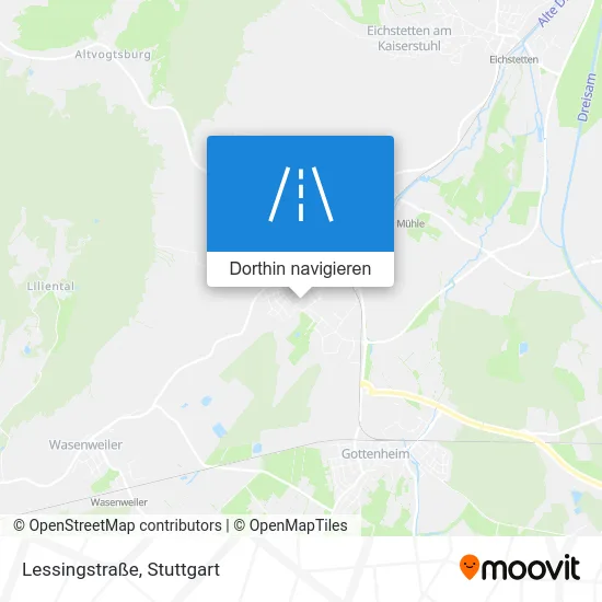 Lessingstraße Karte