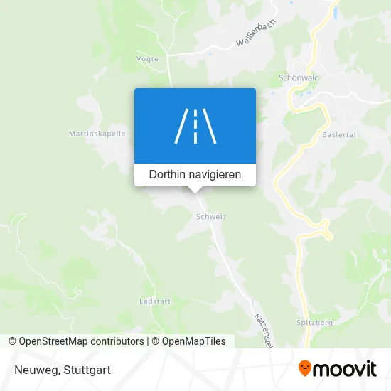 Neuweg Karte