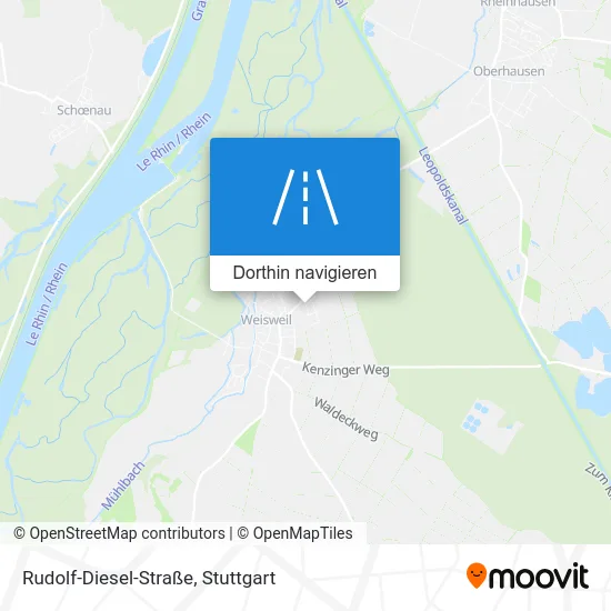 Rudolf-Diesel-Straße Karte