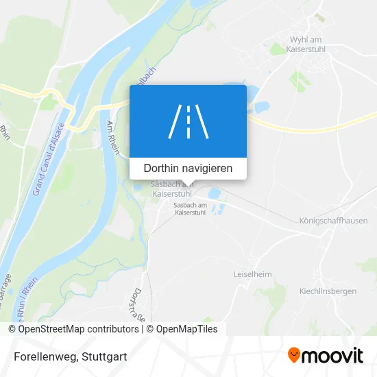 Forellenweg Karte