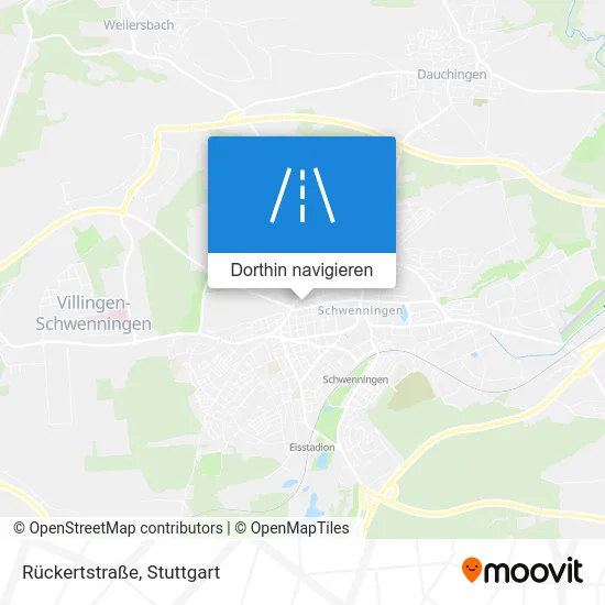 Rückertstraße Karte