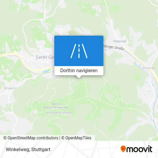 Winkelweg Karte