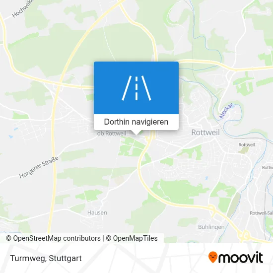 Turmweg Karte