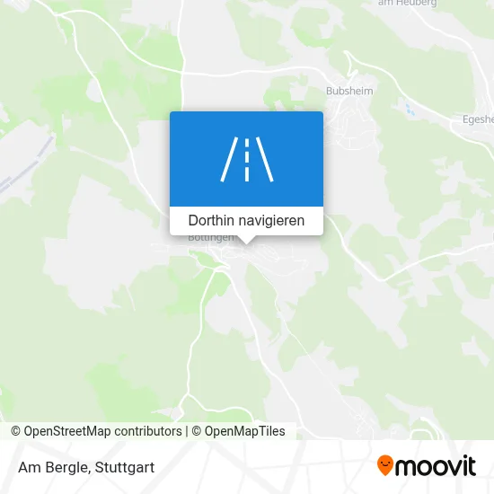 Am Bergle Karte