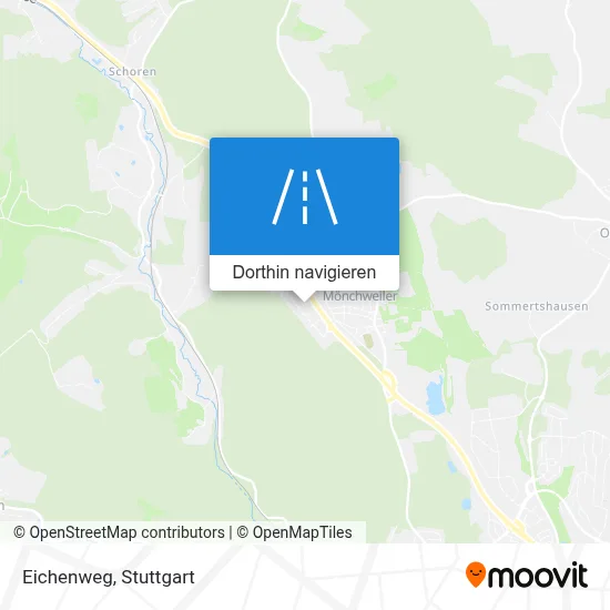 Eichenweg Karte