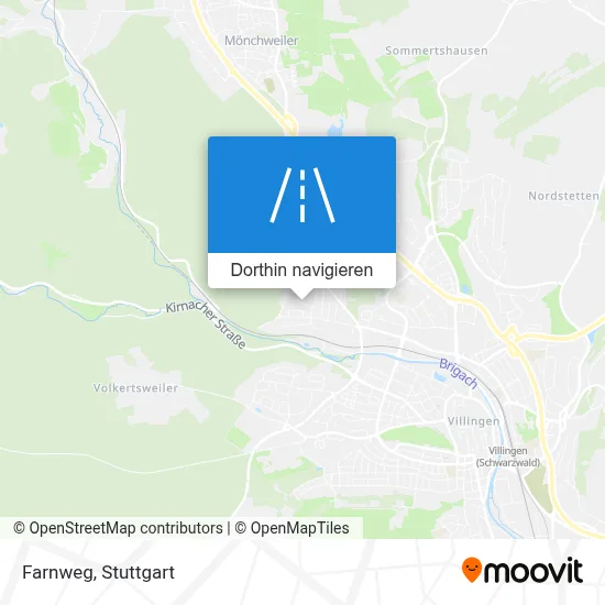 Farnweg Karte