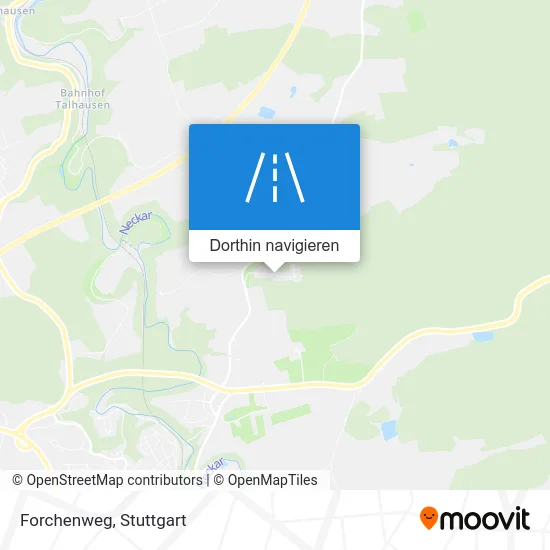 Forchenweg Karte