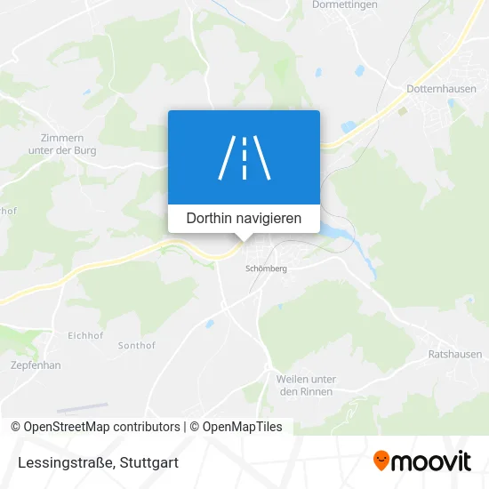 Lessingstraße Karte