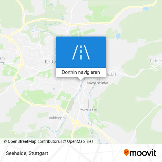 Seehalde Karte