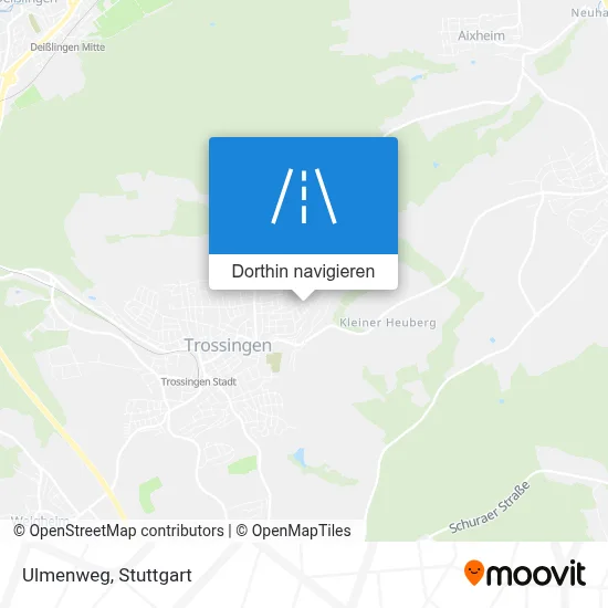 Ulmenweg Karte