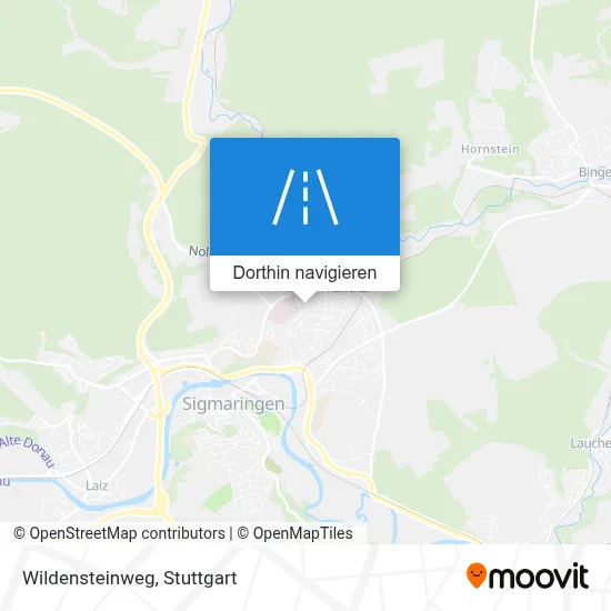 Wildensteinweg Karte