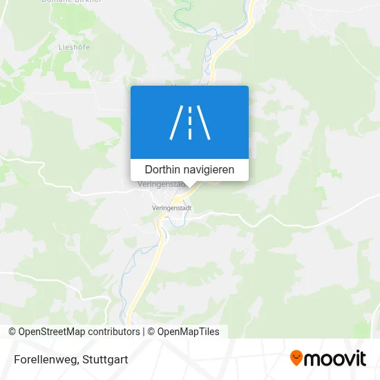 Forellenweg Karte