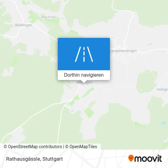 Rathausgässle Karte