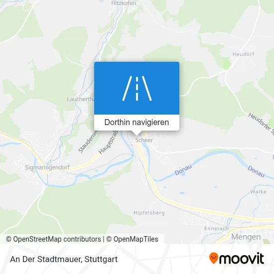 An Der Stadtmauer Karte