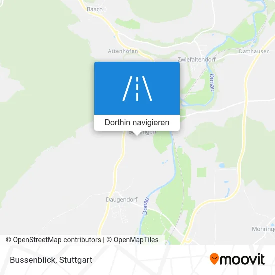 Bussenblick Karte