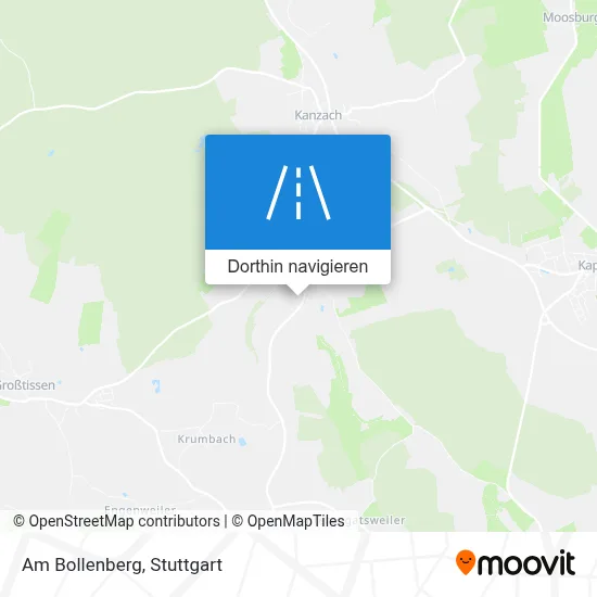 Am Bollenberg Karte
