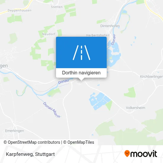 Karpfenweg Karte