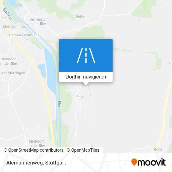 Alemannenweg Karte