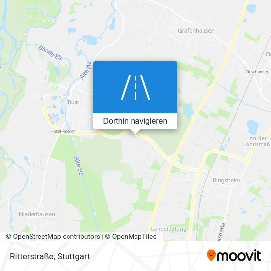 Ritterstraße Karte