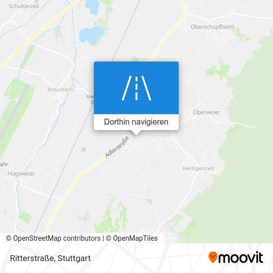Ritterstraße Karte