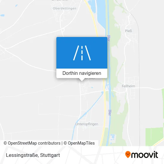 Lessingstraße Karte