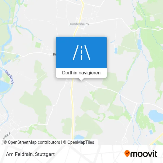 Am Feldrain Karte