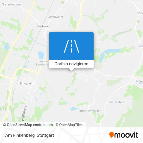 Am Finkenberg Karte