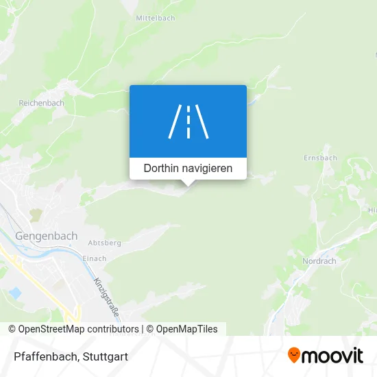 Pfaffenbach Karte