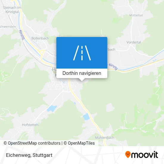 Eichenweg Karte
