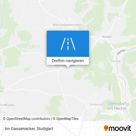 Im Gassenacker Karte