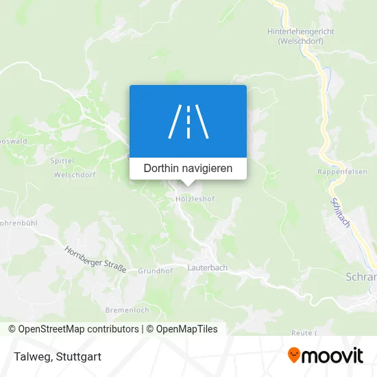 Talweg Karte