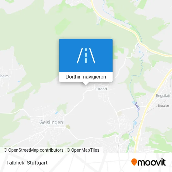 Talblick Karte