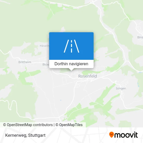 Kernerweg Karte