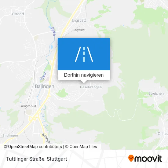 Tuttlinger Straße Karte