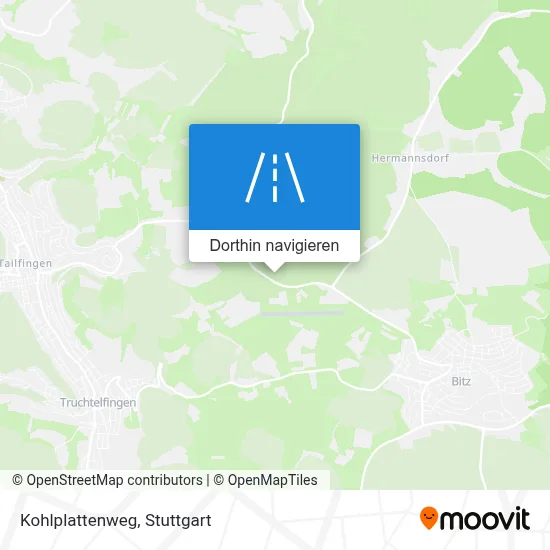 Kohlplattenweg Karte