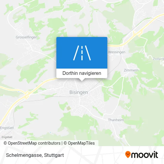 Schelmengasse Karte
