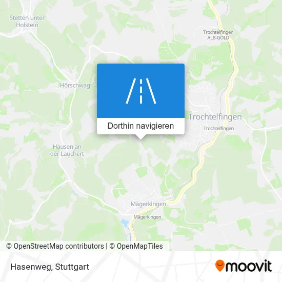 Hasenweg Karte