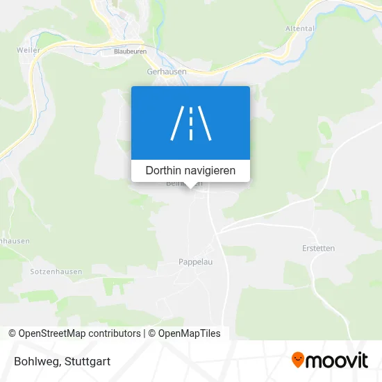 Bohlweg Karte
