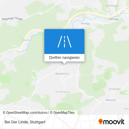 Bei Der Linde Karte