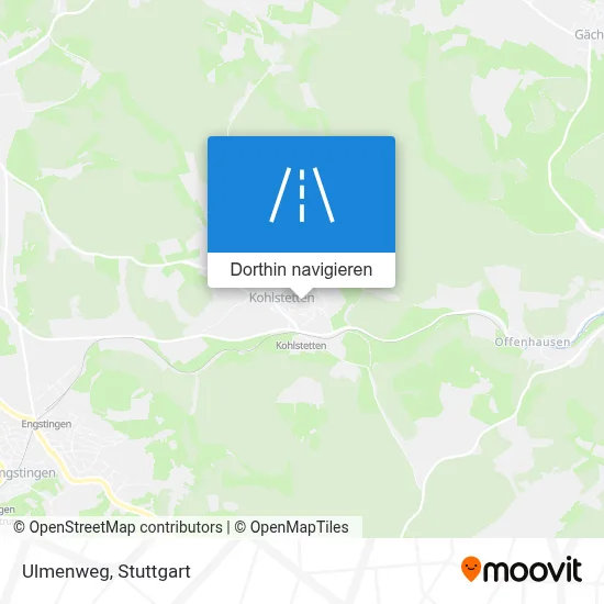 Ulmenweg Karte