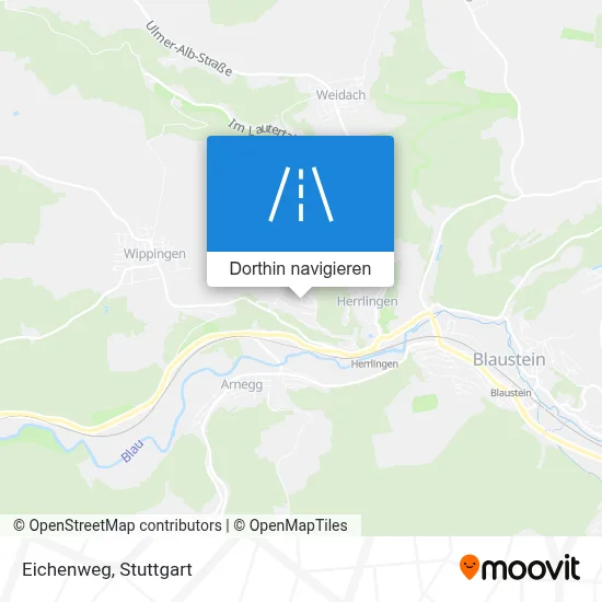 Eichenweg Karte