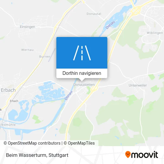 Beim Wasserturm Karte