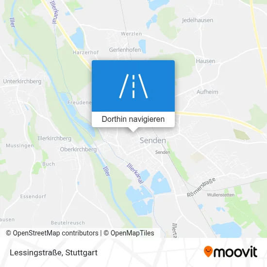 Lessingstraße Karte